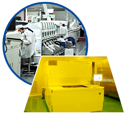 特別配置SMT生產(chǎn)線，為客戶提供一站式軟板服務(wù)！ 